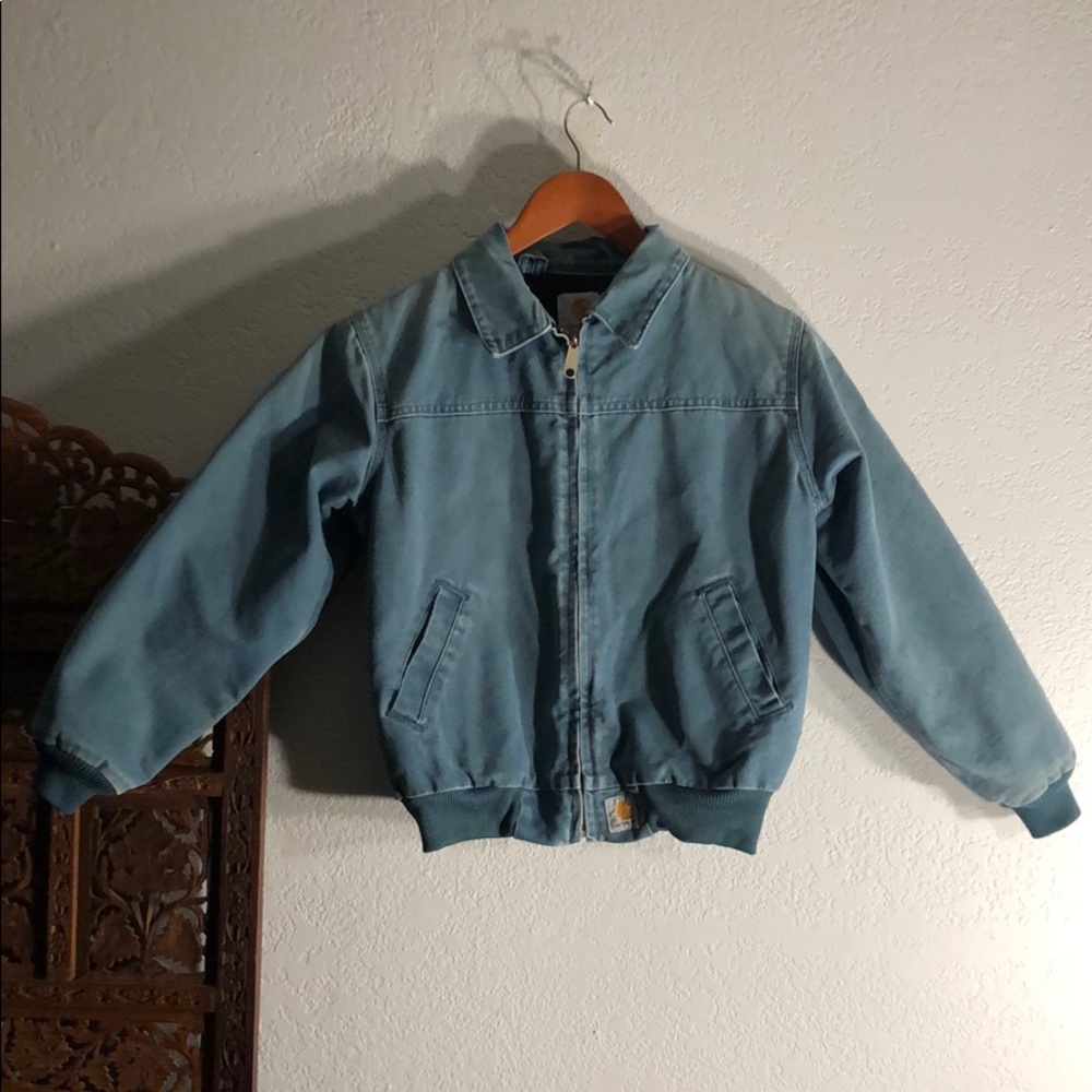 Vintage Carhartt Jean Bomber Jacket